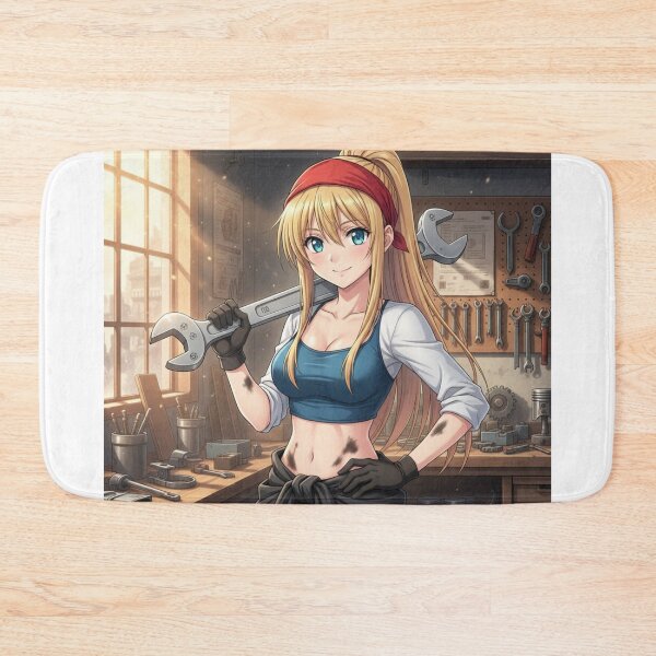 Item preview, Winry Rockbell In The Workshop , Fullmetal Alchemist designed and sold by Innova_Creations.