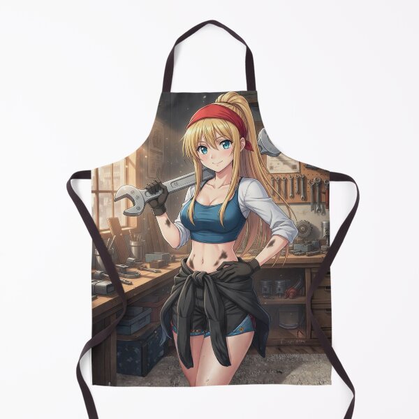 Item preview, Winry Rockbell In The Workshop , Fullmetal Alchemist designed and sold by Innova_Creations.