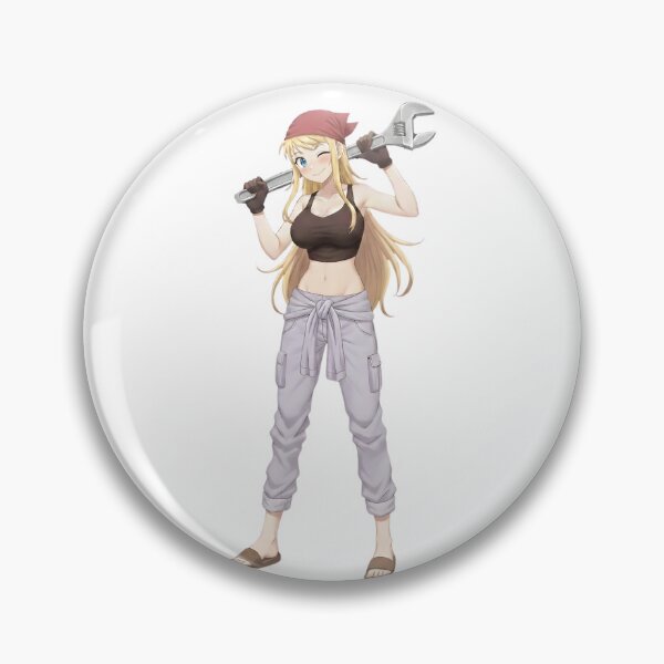 Item preview, Winry Rockbell Ready to Repair It , Fullmetal Alchemist designed and sold by Innova_Creations.