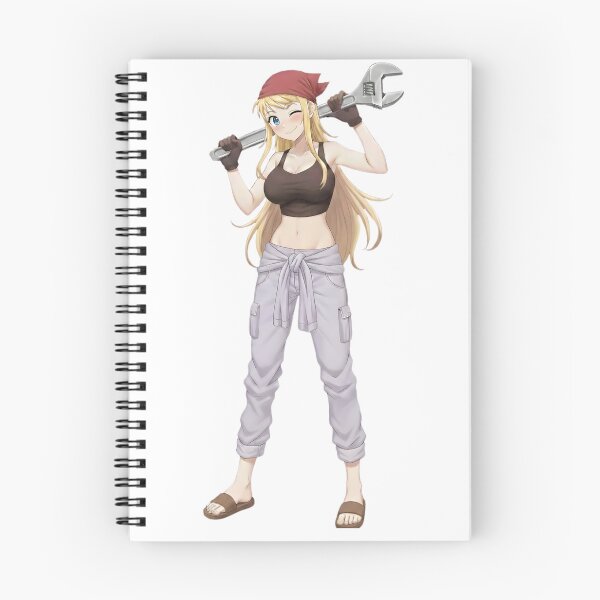 Item preview, Winry Rockbell Ready to Repair It , Fullmetal Alchemist designed and sold by Innova_Creations.