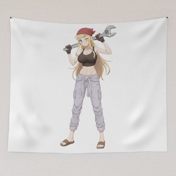 Item preview, Winry Rockbell Ready to Repair It , Fullmetal Alchemist designed and sold by Innova_Creations.