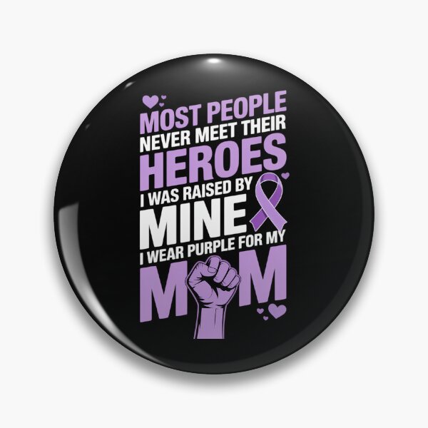 Item preview, I Wear Purple For My Mom Mother Pancreatic Cancer designed and sold by VENOM0RIOT.