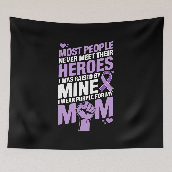 Item preview, I Wear Purple For My Mom Mother Pancreatic Cancer designed and sold by VENOM0RIOT.