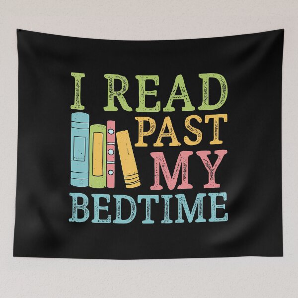 Item preview, I Read Past My Bedtime – Book Lover designed and sold by rczjlxdvvj62.