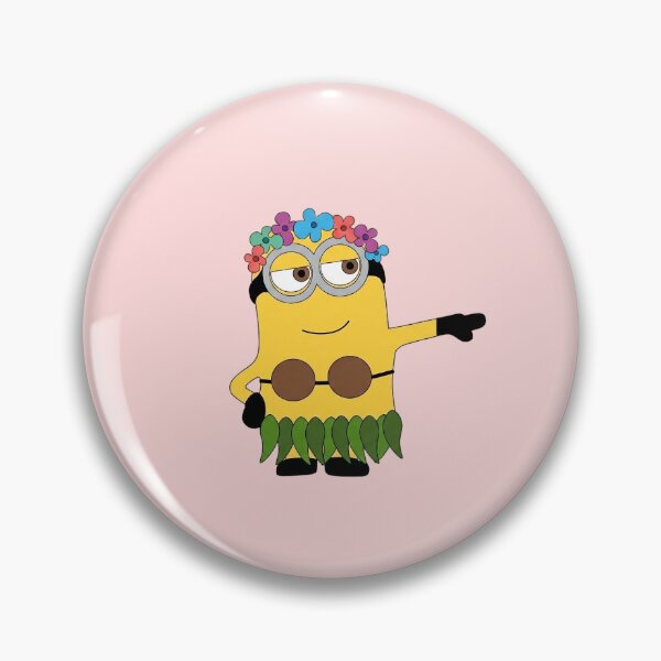 Item preview, Minion dressed as a hula dancer designed and sold by LuloCreative.