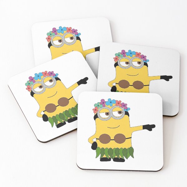 Item preview, Minion dressed as a hula dancer designed and sold by LuloCreative.