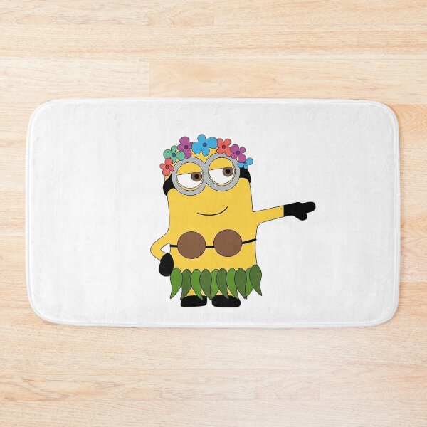 Item preview, Minion dressed as a hula dancer designed and sold by LuloCreative.