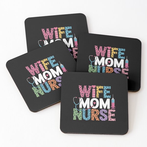 Item preview, Wife Mom Nurse Womens RN LPN Mothers Day For Nurses designed and sold by SIGORDESIGN.