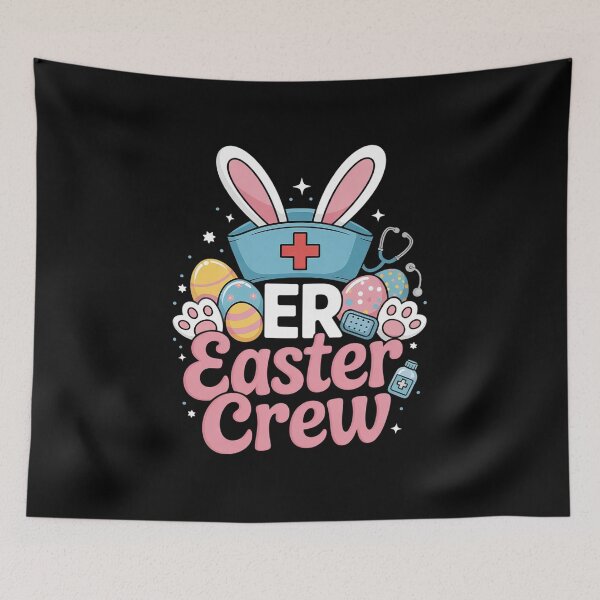 Item preview, Womens Easter Nurse Crew Easter Day Emergency Room Nurses designed and sold by SIGORDESIGN.