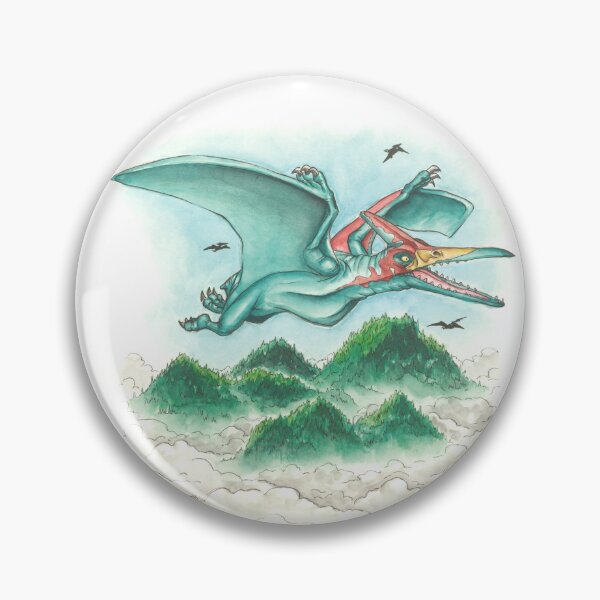 Item preview, Pteradactyl in flight designed and sold by HBOriginalsArt.