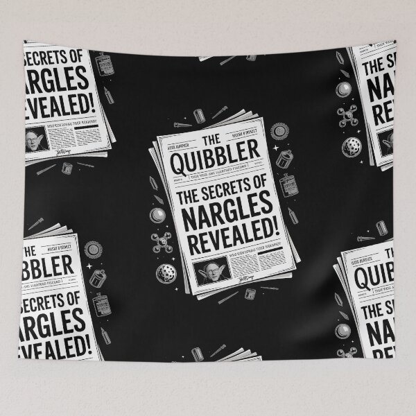 Item preview, Nargles' Secrets Revealed Newspaper designed and sold by jbfart.