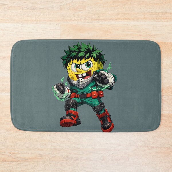 Item preview, One For All Sponge Hero – Anime Parody Cartoon Art designed and sold by JMVasquez.