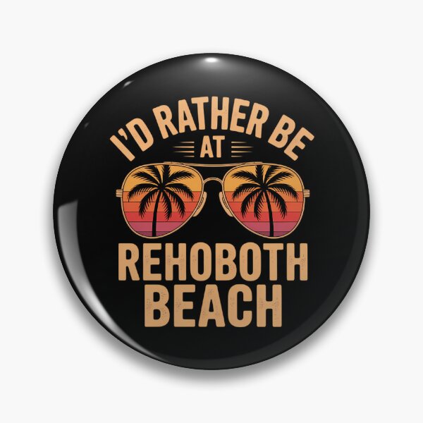 Item preview, I'd Rather Be At Rehoboth Beach, Delaware designed and sold by VENOM0RIOT.
