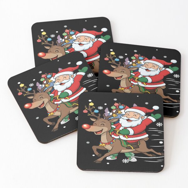 Item preview, Santa Claus and Rudolph designed and sold by KLSproduct.