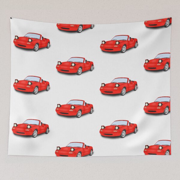 Item preview, Red MK1 Mazda MX5 Miata designed and sold by Cl03xoart.