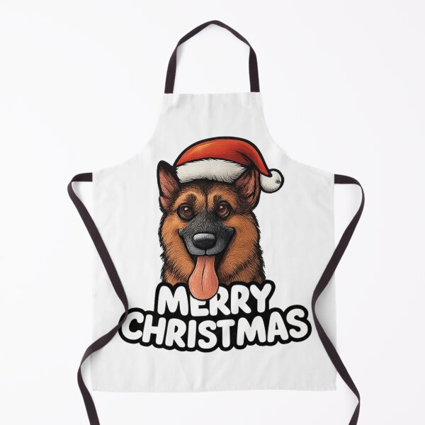 Item preview, Christmas German Shepard designed and sold by devonclemon.