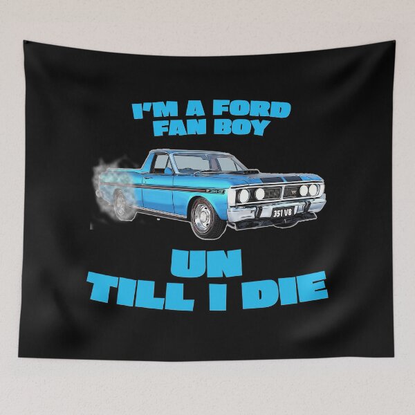 Item preview, I’m a Ford Fan Boy – Classic Aussie V8 Ute designed and sold by Michael van der Hoorn.