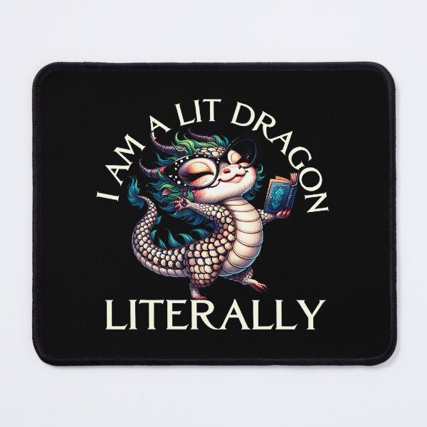 Item preview, Witty Lit Dragon – Fantasy Enthusiast designed and sold by rczjlxdvvj62.