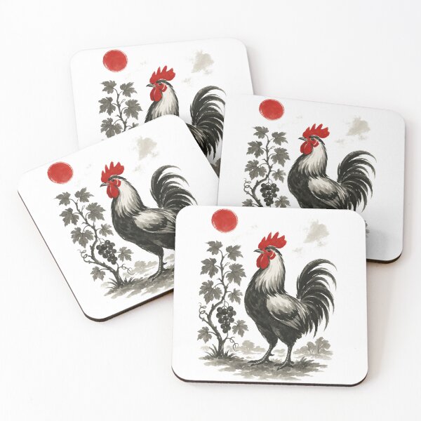 Item preview, Sumi-e Style Gaelic Rooster designed and sold by Boski30.