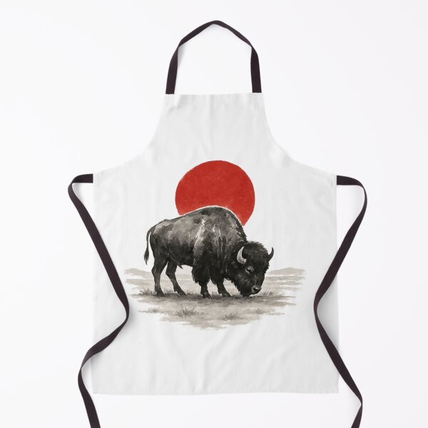 Item preview, Sumi-e Style Bison designed and sold by Boski30.