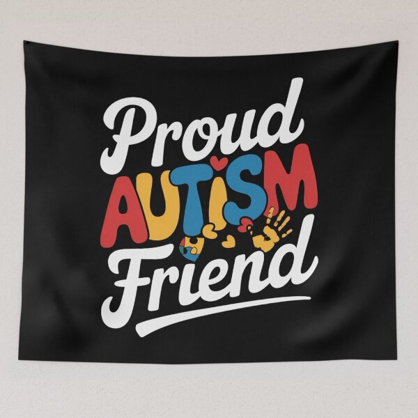 Item preview, Proud Autism Friend Family Support Love Autistic Awareness designed and sold by JonathalIngham.