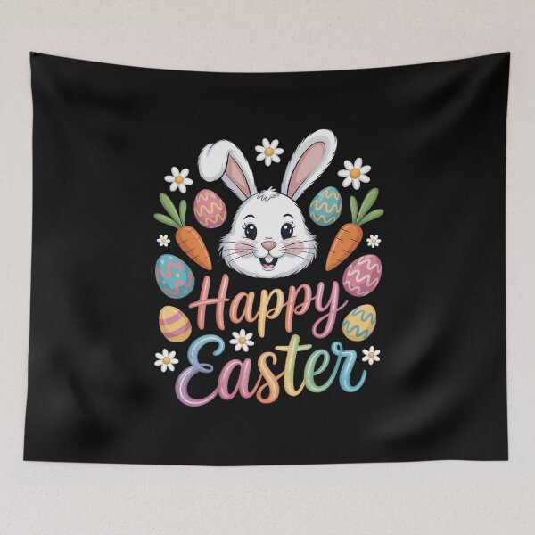 Item preview, Happy Easter Bunny Spring Easter Egg Easter designed and sold by VENOM0RIOT.