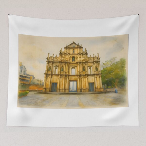 Item preview, Ruins of Saint Paul's designed and sold by Sunny806.