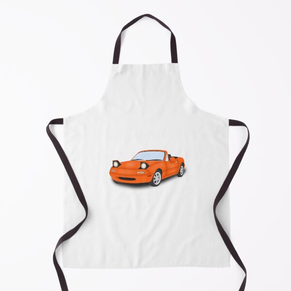 Item preview, Orange Mazda MK1 MX5 Miata designed and sold by Cl03xoart.