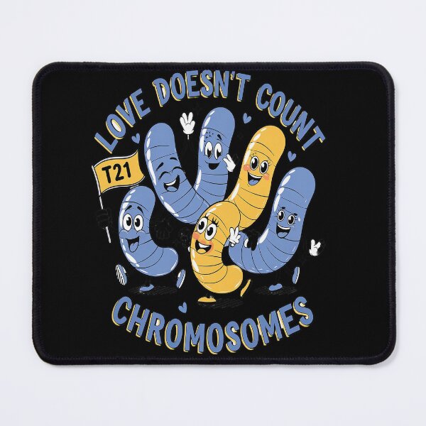 Item preview, Love Doesn't Count Chromosomes Teacher Support T21 designed and sold by Moxizz.