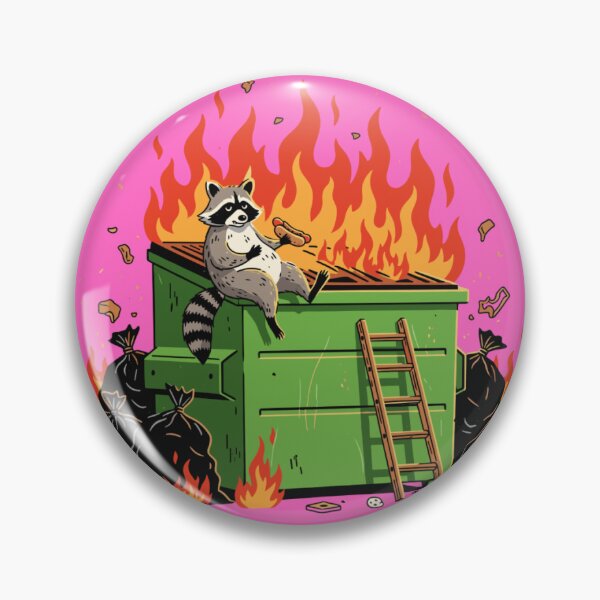 Item preview, Dumpster Fire Response Team Leader designed and sold by Halb92.