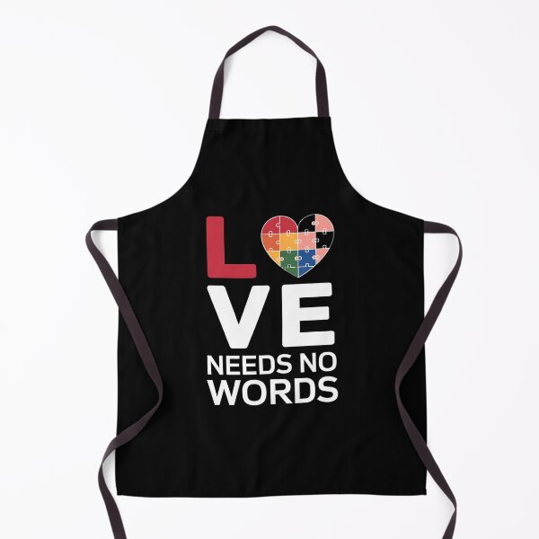 Item preview, Love Needs No Words Autism designed and sold by JonathalIngham.