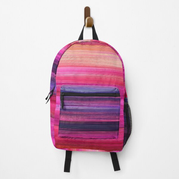 Item preview, Hot Pink Abstract Textured Art With Blue Accents designed and sold by DEC02.