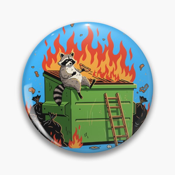 Item preview, Dumpster Fire Response Team Leader designed and sold by Halb92.