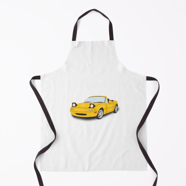Item preview, Yellow Mazda MK1 MX5 Miata designed and sold by Cl03xoart.