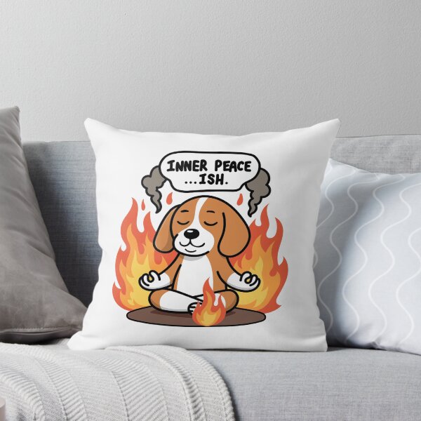 Item preview, Inner Peace Ish Beagle designed and sold by myMuzick.