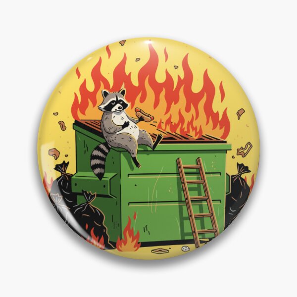 Item preview, Dumpster Fire Response Team Leader designed and sold by Halb92.