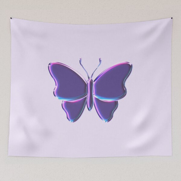 Item preview, Neon Glow Butterfly – Vibrant Digital Wings designed and sold by Ashleigh David.