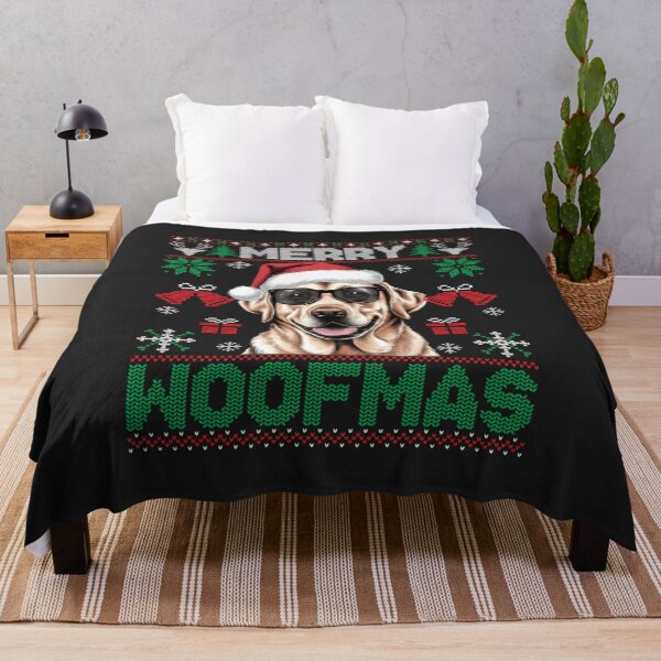 Item preview, Labrador Retriever Merry Christmas Woofmas Dog Lover designed and sold by CleoJames.