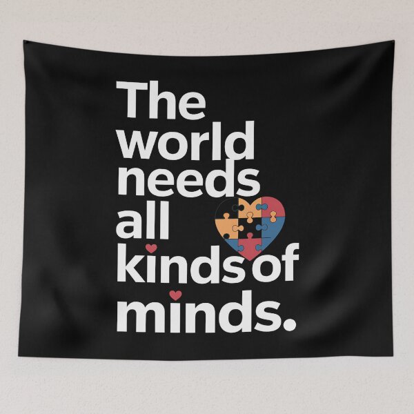 Item preview, Autism Awareness All Kinds Of Minds Autistic Support designed and sold by JonathalIngham.