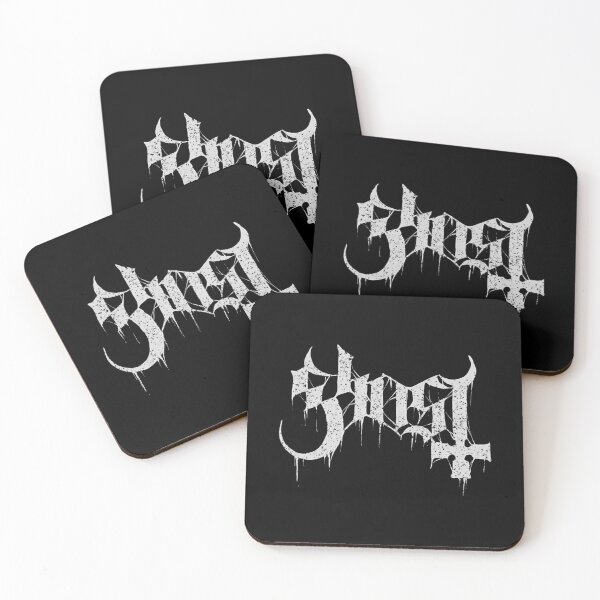 Artikelvorschau, Ghost Band Merch Logo Text Artwork Illustration entworfen und verkauft von Villalobos578.
