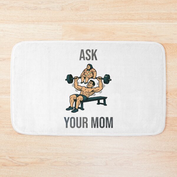 Item preview, ASK YOUR MOM designed and sold by LlamaVibe.