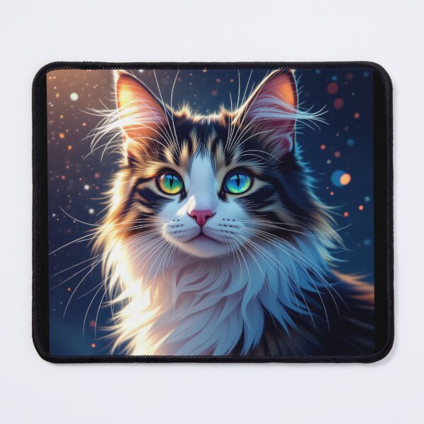 Item preview, Magical Green eyed cat in light designed and sold by Prestons Corner.
