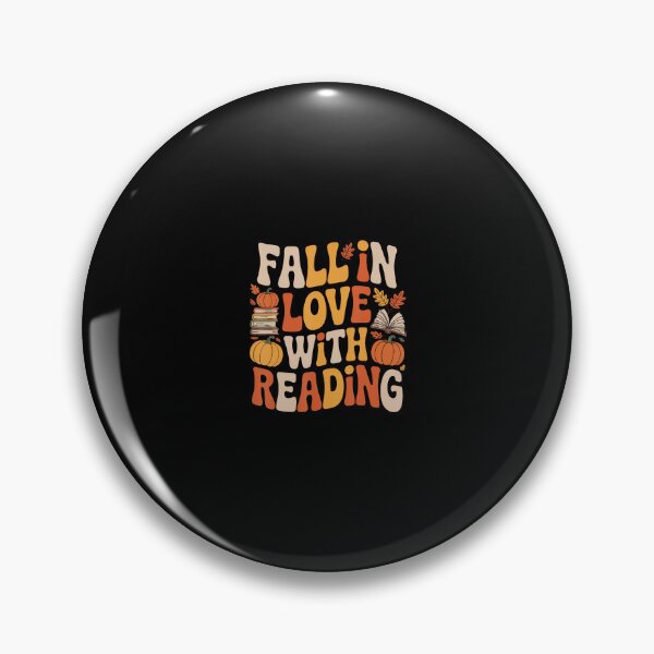 Item preview, Book Lover Groovy Reading Fall In Love With Reading designed and sold by caiknelinex.
