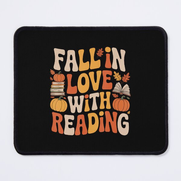 Item preview, Book Lover Groovy Reading Fall In Love With Reading designed and sold by caiknelinex.