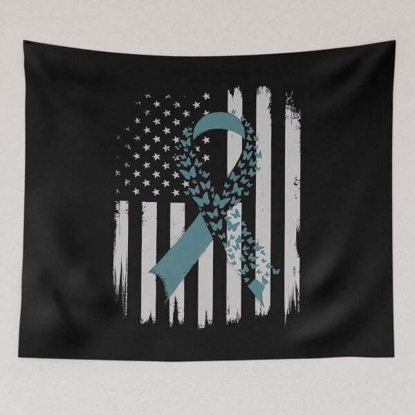 Item preview, Ovarian Cancer Ribbon Awareness Mother's Day designed and sold by Moxizz.