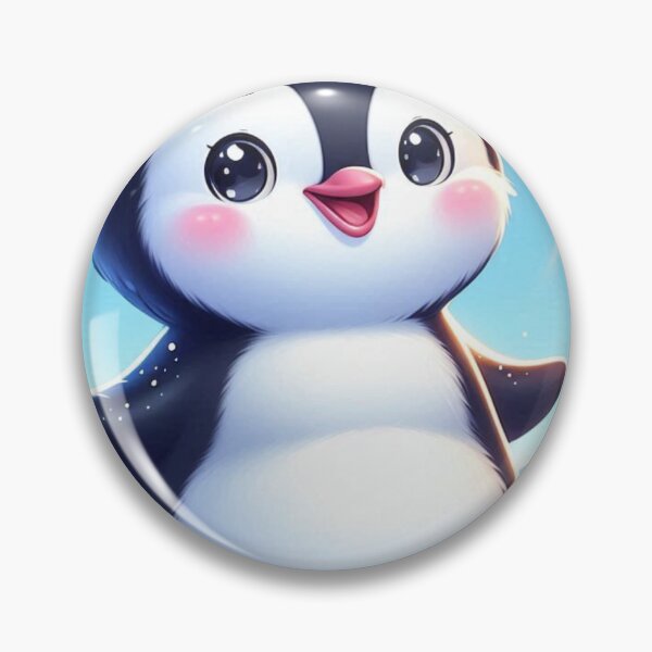 Item preview, Cute Penguin Kawaii - Happy Love Penguin Character - Adorable Animal Lover Gift designed and sold by Pablo059.