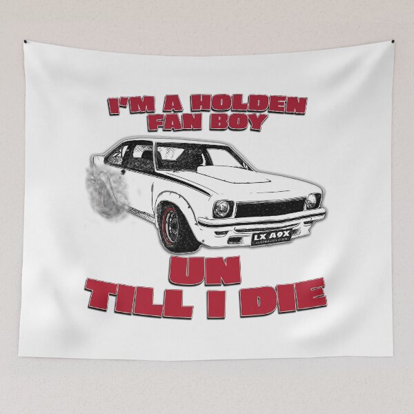 Item preview, I’m a Holden Fan Boy LX A9X Muscle Art designed and sold by Michael van der Hoorn.