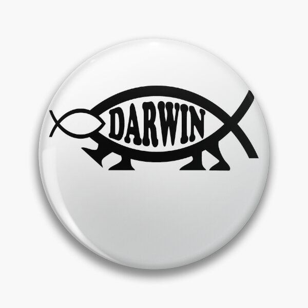 Artikelvorschau, Lustiges, nerdiges Darwin-Fisch-Symbol, das einen kleineren Fisch mit Beinen frisst (schwarzer Text) entworfen und verkauft von MathWare MathClips.