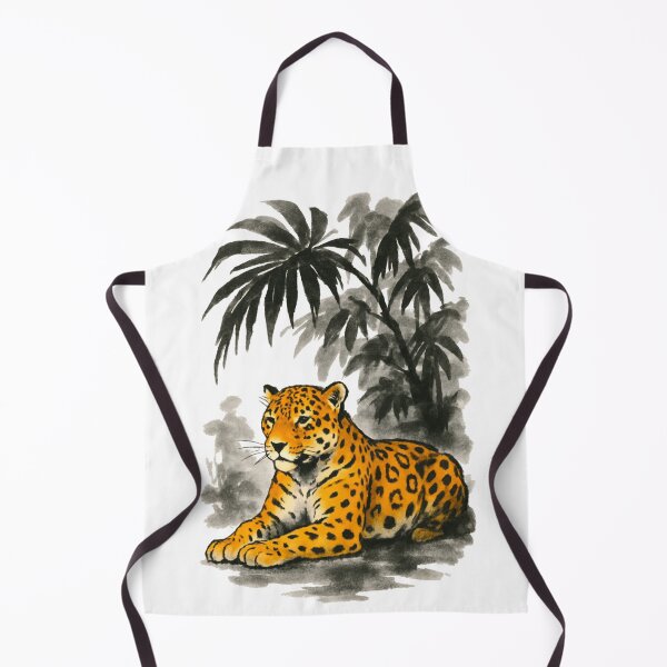 Item preview, Sumi-e Style Jaguar designed and sold by Boski30.