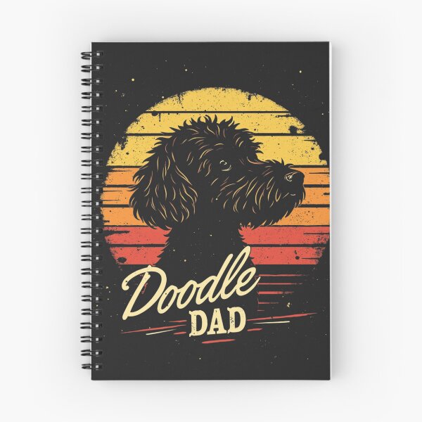Item preview, Vintage Doodle Dad Dog Lover Men Fur Dad Retro Gift  designed and sold by CleoJames.